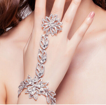 Fashion Bridal Bracelet Rhinestone Hand Chain Summer Style Bracelets For Women Wedding Dress Accessories Prom Shoulder Jewelry 2024 - buy cheap
