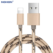 NOHON Data USB Charger Charge Cable For iPhone 6 s 6s 7 8 Plus X 10 XS Max XR 5 5s SE iPad Air Mini  Origin Cell Phone Wire Cord 2024 - buy cheap