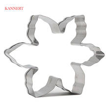 KANNERT DIY Cooking Tools Stainless Steel Snowflake Shape Christmas New Year Cookie Cutter Bakery And Pastry Tools Fondant Mold 2024 - buy cheap
