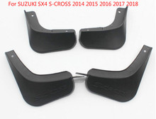 Guardabarros para SUZUKI SX4 S-CROSS, accesorio para estilizar el coche, 2014, 2015, 2016, 2017, 2018 2024 - compra barato