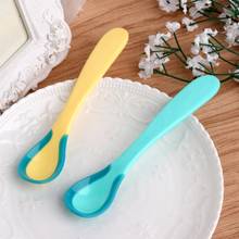 Temperature Heat Sensing Baby Spoon Safety Infant Newborn Feeding Tool Baby Care 2024 - buy cheap