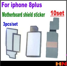 10set wholesale for iphone 8p plus 5.5 Main board heat sink Motherboard shield Heat dissipation sticker Graphite sheet 2024 - buy cheap