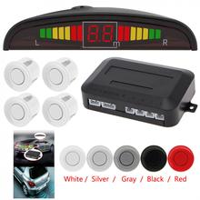 Carro auto parktronic led sensor de estacionamento 4/6/8 sensores ultra-sônico reverso backup radar do carro monitor sistema detector exibição 2024 - compre barato