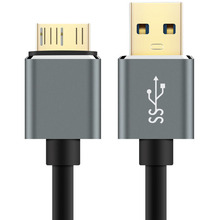 PIHEN USB 3,0 Тип A-Micro B Удлинительный кабель HDD внешний жесткий диск SSD для samsung S5 Chromebook Note3 USB данные HDD кабель 2024 - купить недорого