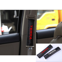 PU Fashion Car Seat Belt Cover Car Seat belt shoulder Pads for Nissan Terra 2024 - buy cheap