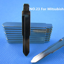 Lâmina de chave de carro dobrável, lâmina para mitsubishi delica 1. 23 # e para suzuki 2024 - compre barato