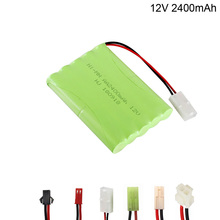 12v 2400mah NI-MH AA Battery 12v RC battery pack for RC toy Car Boat model robot high capacity nimh battery free shipping 2024 - compre barato