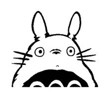 Новое поступление, модное украшение, серия Totoro, Виниловая наклейка с переключателем, наклейки на стену в виде кошки для детской комнаты, домашний декор, съемные 2024 - купить недорого