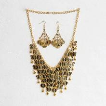 Bollywood Jewelry for Dance Necklace and Earrings Indian Jewelry Accessories 2024 - buy cheap
