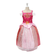 Летнее платье для девочек, Детский костюм Спящей Красавицы, платье принцессы для маленьких девочек, платье Белоснежки Рапунцель, 2019 2024 - купить недорого