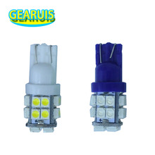 10 шт. T10 20 SMD 3528 LED W5W 20smd 1210 501 168 авто дверь свет автомобиля боковой свет лампы Интерьер Свет Белый Синий Красный Зеленый 12 В 2024 - купить недорого