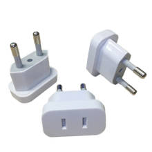 1pcs Power Plug Adapter US To EU Euro Europe Plug Power Plug Converter Travel Adapter US to EU Adapter Electrical Socket 2024 - купить недорого