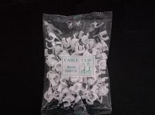 100PCS/bag 8MM Circle Path Circle cable clips cable nail wire clips 8mm cable clips Round white 2024 - buy cheap
