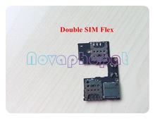 Novaphopat For Motorola Moto G3 XT1540 XT1541 Dual Single SIM Card Tray Memory SD Card Holder Flex Cable Tracking 2024 - buy cheap