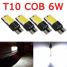 4pcs/set T10 COB 6W W5W 194 168 LED Canbus Error Free Side Wedge Light Lamp Bulb 2024 - buy cheap