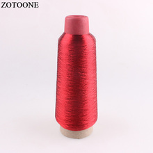 ZOTOONE 3500 м/рулон DMC красная нить для вышивания металлик для шитья детской одежды для шитья одежды аксессуары для ткани 2024 - купить недорого