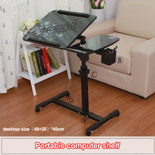 New Foldable Computer shelf Adjustable Portable Laptop Desk Rotate Laptop Bed Table Can be Lifted Standing Desk 1pc 2024 - buy cheap