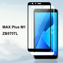 Ultra-Thin white black color full screen protector Tempered Glass film For Asus ZenFone MAX Plus M1 Screen protective glass film 2024 - buy cheap