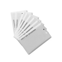 10pcs/lot Writable Blank White PVC RFID 125KHz/13.56MHz EM ID/IC Thick Card/Keytag For Time Attendance & Access Control System 2024 - buy cheap