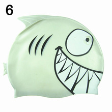 Children Swim Cap Silicone Funny Fish Kids Swimming Bathing Hat for Boys Girls FH99 2024 - buy cheap