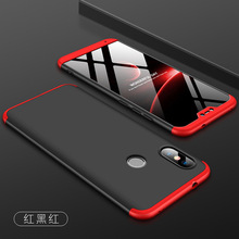 For Xiaomi Mi A2 Lite Case Hard 3 in 1 Matte Armor Hybrid Protective back cover cases for xiaomi mi a2 lite full cover shell 2024 - buy cheap