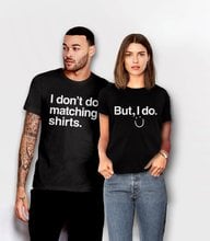 Skuggnas-camisetas a juego para parejas, divertidas camisetas para boda para novia y novio 2024 - compra barato