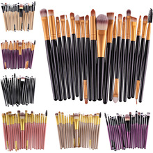 20Pcs Rose Gold Makeup Brushes Set Pro Powder Foundation Eyeshadow Eyeliner Lip Brush Cosmetic Make up Brush Tool 2024 - buy cheap