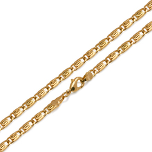 MxGxFam ( 50 cm 60 cm ) Long Necklaces For Men 2019 Fashion Jewelry 24 k Pure Gold Color Lead and Nickel Free 2024 - buy cheap