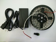 Tira de luces led ultravioleta SMD 5050 300, kit de luces flexibles a prueba de agua DC12V + 12V 5A, 16,4 pies, 5M, envío gratis 2024 - compra barato
