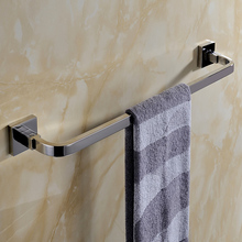 Bathroom SUS 304 Stainless Steel Single Smooth Mirror Surface Towel Rack High Quality Bathroom Towel Holder 60cm AU5000-3 2024 - buy cheap