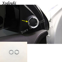 For Jeep Grand Cherokee 2014 2015 2016 2017 2018 car sticker trim Stereo circle inner front audio speak redio frame ring round 2024 - buy cheap