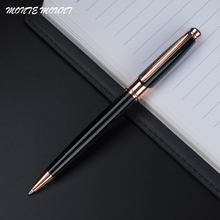 Luxury high quality Black School office stationery Medium Nib Rollerball Pen New Ballpoint Pen 2024 - buy cheap