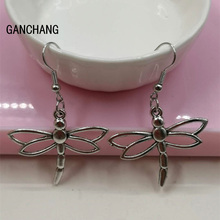 Pendant earrings fashion jewelry charm dragonfly earrings female, cute animal jewelry 2024 - buy cheap