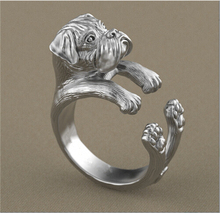 Newest Listed Handmade Boxer Dog Ring Retro Animal Ring Pet Lovers Gift Idea(4 Colors Free Collocation) 2024 - buy cheap