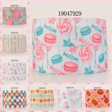 10yards -different sizes -cake ice cream pattern ribbon printed Grosgrain ribbon 19047924 2024 - buy cheap