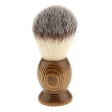 Escova de barbear masculina, de madeira para salão de beleza, ferramenta de barbear de 10cm para homens 2024 - compre barato