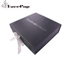 Оптовая продажа, магнитная складная бумажная плоская упаковочная коробка, Индивидуальный размер и логотип, роскошная Магнитная Подарочная коробка с шелковой лентой 2024 - купить недорого