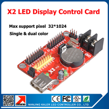 kaler Kaler X2 led display control card 2pcs T12 1pcs T08 programmable scrolling message led display controller usb input 2024 - buy cheap