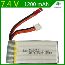 7.4V 1200mAH lipo battery For MJXRC X101 X102 7.4 V 1200 mAH JST Plug 803063 Energy Li-po battery 2024 - buy cheap