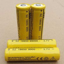 DING LI SHI JIA 6pcs 18650 Battery Rechargeable Battery 3.7V 9900mAh Li-ion Battery For LED Flashlight Torch Batteries 2024 - buy cheap