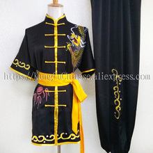 Chinese wushu uniform Kungfu clothing Martial arts suit taolu clothes changquan outfit for girl women children boy kids men 2024 - buy cheap