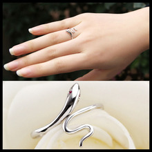 Fashionable  Soft Snake Shaped Woman Ring - Color Silver Newly Arrival Hot Selling 2024 - buy cheap