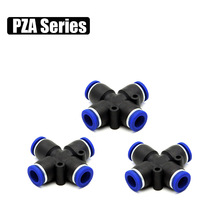 4 Way Port Cross Shape Air Pneumatic Quick Fitting OD 4mm 6mm 8mm 10mm 12mm Hose Tube Push In Fitting Connector 2024 - buy cheap