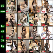 Sexy Lencería íntima productos Teddy traje de cuerpo Porno sexo de las mujeres Lencería erótica entrepierna abierta Catsuit transparente Sexy, disfraces, 2024 - compra barato