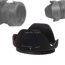 High Quality 55mm Reversible Lens Hood For Nikon D3200 D3100 D7000 D5200 D5100 D90 2024 - buy cheap
