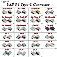 Cltgxdd-Conector Micro USB tipo C para teléfono móvil, Conector de carga DC para LG, Google 5X, Gionee S6, S7, S8, Huawei P9, Nexus 6P, Mi4, Mi5 2024 - compra barato