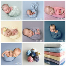 Newborn photography props bebe milk flannel wrap super soft  baby full moon photo studio background clothing blanket 2024 - buy cheap