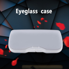 Gafas de sol polarizadas para miopía, caja dura de plástico PVC blanco, transparente, mate, portátil, accesorios, estuche, 1 ud. 2024 - compra barato