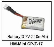 Walkera Mini CP Parts Battery(3.7v 240mAh) HM-Mini CP-Z-17 2024 - buy cheap