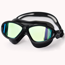 Профессиональные качественные противотуманные очки WHALE, плавательные очки с УФ-линзами и зеркальным покрытием, водонепроницаемые очки для мужчин и женщин, очки для бассейна 2024 - купить недорого